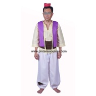 READY STOCK Aladdin Disney Adult Costume Story Book Character Movie Character Arabian Alibaba Costum
