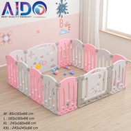 Children's fence Babyfence Imported Sturdy Babyfence fence Foldable Moon Star Motif Play fence