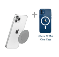 Magsafe ที่วางโทรศัพท์มือถือแม่เหล็กติดผนังที่ยึดมือถือสำหรับ iPhone 12/13 Series ยึดผนังสำหรับแม่เหล็กสำหรับ iPhone 12ProMiniPro Max 1ชิ้นกาวแถบคำสั่ง3M