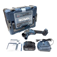 🔥รุ่นใหม่ปี2025 ส่งด่วน🔥 เจียรไร้สาย ROWEL DGD100 / HYUNDAI HD-640 ขนาด 4 นิ้ว Brushless มอเตอร์ เคร