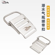 Technology Diving Cylinder Fixed Strap Stainless Steel Buckle BCD Back Fly Side Hanging Tie Bottle W