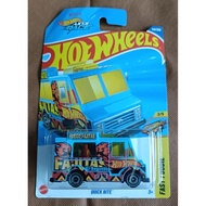 Hot Wheels QUICK BITE FUEGO FAJITAS biru Lot G 2025 Let's Race