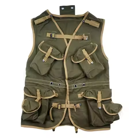 WW2 Cruise Vest American Men's Outdoor Sleeveless Jacket Recual Sports US Soldier Uniform Soldier Ve