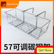 [Available] Flower rack balcony stainless steel balcony flower rack hanging orchid flower pot hangin