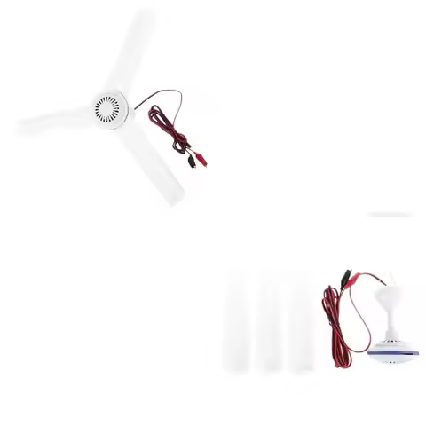 27RB Portable Camping Fan Mini Tent Fan for Camping Celling Fan Outdoor Gazebo