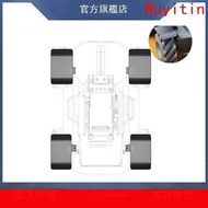 RoboMaster S1擋泥板機甲大師昇級改裝零配件CNC鋁合金益智教育玩具機器人車輪擋板適[小音嚴選W5