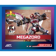(READY STOCK) Beast King Model - G-01 Megazord - Mighty Morphin Power Rangers - Super Sentai - Dieca