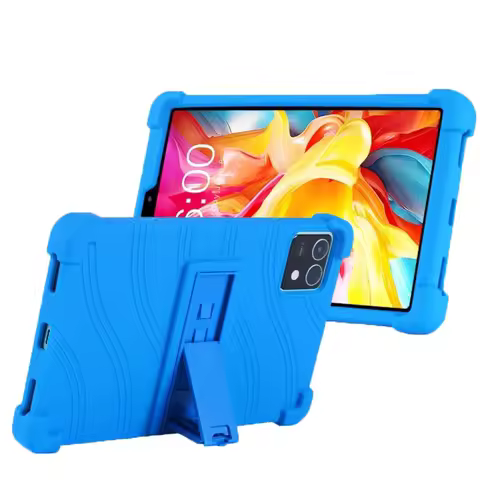 For Teclast T50 Mini Case 8.7" Tablet Mini PC Kids Friendly Silicone Adjustable Stand Back Fold Hold