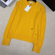 Women's Fall/Winter 2026 Preppy Twist-Knit Sweater