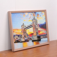 SHANCHEN | Creative and Customizable Real Wood Puzzle Frame 75x50cm