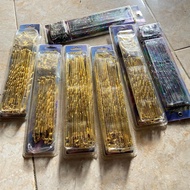 GOLD THREAD MOTORCYCLE SPOKES