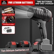 998VF Cordless Blower Lithium Batteries Blower Blowing Water Leaf Blowing Turbine  Portable Electric