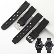 2024new Suitable for luminox silicone strap 3051 8800 3080 20 22 23mm