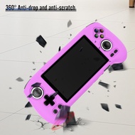 Silicone Game Console Silicone Case Shockproof Protective Skin Anti-slip for Anbernic RG556 Retro Ha