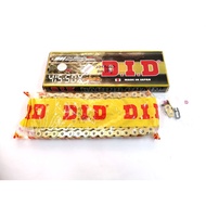 (100% ORIGINAL ) DID RACING CHAIN 415-5DX 122L [ GOLD ]
