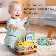 Baby Tear-Off Paper Toys 0-1 Years Old 6 Months Old+Baby Educational Early Education Tissue Box Chil