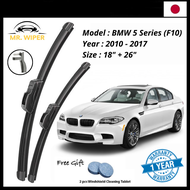 🔥 MR WIPER🔥 BMW 5 Series F10 (2010-2017) MR WIPER JAPAN TECHNOLOGY WIPER BLADE WINDSCREEN WIPER