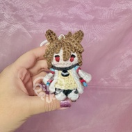 Agnes Tachyon Crochet Chibi Keychain (Umamusume)
