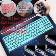For Acer Notebook 15.6" Acer EX215 A315 FUN S50 Aspire 3 A315 Aspire 5 A515 Protector Protective Film/Silicone Keyboard Case [ZK]