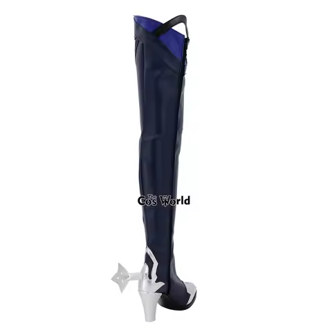 A;3\v,7'd/3 Styles Genshin Eula Lawrence Customizable Game Cosplay High Heels Shoes Boots for Costum