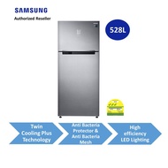 Samsung 528L Fridge RT53K6257SL Silver Twin Cooling Plus Top Mount Freezer | Anti Bacteria Protector