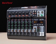 Mixer Audio Baretone Max Force 8 - Professional Mixer 8 Channel
