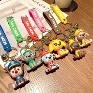 Cartoon Anime Paw Patrol Toys Dog Keychain Cute Puppet Pendant Key Chain Schoolbag Pendant Children Student Gifts Party Decoration Phone Accessory Car Pendant Ornaments Key Buckle