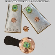 Custom Echelon 2 Position Insignia (Cards & Kaban) Regional Government Logo | Echelon 2 Shoulder Pos