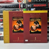 DVD GONE WITH THE WIND BEST FILM EDITION 4 disc boxset
