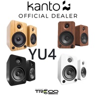 Kanto YU4 Wireless Bluetooth Desktop Bookshelf Speakers