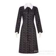 Adams Family Wednesday Black Dress Halloween Costume