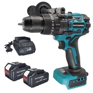 Bor Impact Drill Elektrik Tanpa Sikat Torsi 13Mm 20 ??3 Fungsi Obeng Tanpa Kabel Alat Listrik Bor Es