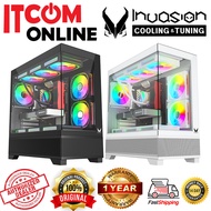 INVASION D-6000 TG MATX CASING (CS-INV-D-6000-BK/CS-INV-D-6000-WH) BLK/WHT