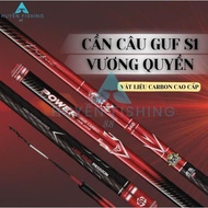 [Hard Version] GUF S1 Hand Fishing Rod Vuong Quyen Huyen Fishing Specialized in Long Fishing H031