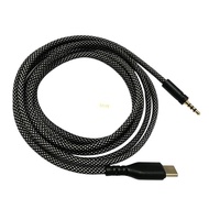 BT Braided USB C to 3 5Mm Headphone Cable 150Cm Replacement Cord for Gaming Earphone for Type C Phon
