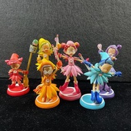 【壽屋 搞怪版】一套六款 正版割愛 小魔女 DOREMI 罕見 扭蛋 全套6款 日本版 Bandai 公仔 盒玩 古物