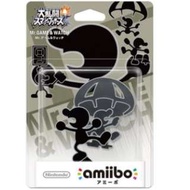 全新 NS Switch Amiibo: Mr.Game &amp; Watch 大亂鬥系列 (日版) - 支援 Super Smash Bros Brothers