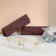 [High Quality] 999.9 Glasses NPM-210 Retro Round Fashion Glasses Frame Optical Frame Unisex