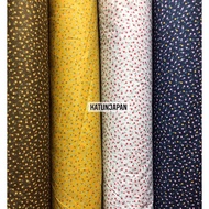 KATUN TOKAI MELATI2 JAPANESE COTTON (minimum purchase 2x clicks per color motif)
