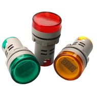 LED Digital Display Indicator Voltage Current Display Hertz Digital Display AD62-22DSHZ Suitable for