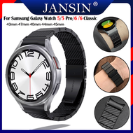 สาย สำหรับ Samsung Galaxy Watch 6 6 Classic นาฬิกาอัจฉริยะ 43mm 47mm 40mm 44mm สายนาฬิกา Carbon Fibe
