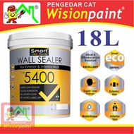 18L Smart Paint ( 5400 Wall Sealer ) Exterior & Interior Wall Undercoat Premium Dinding Undercoat Lu