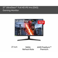 27“ MONITOR 27GN60R | IPS | FHD 1920 × 1080 | 144Hz | 1ms(GtG)