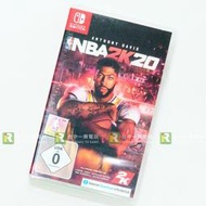 【售完】A級品 NS 任天堂 Switch NBA 2K20 德中版 中文 籃球 2020 多人【台中一樂電玩】