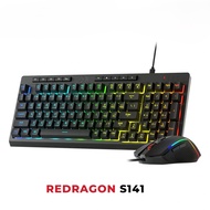 REDRAGON RYLO S141 wired gaming keyboard and mouse