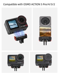 For DJI OSMO ACTION5 PRO Magnetic Adaptor ACTION4/3/2 Folding Quick Release Expansion Parts