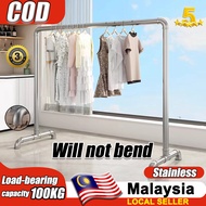 🔥Ampaian baju Stainless Steel Clothes Drying Rack Strong ampai baju clothes rack Rak baju besi 晾衣架