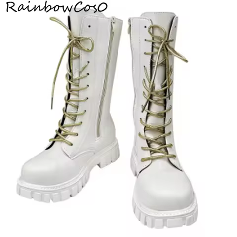 Rumi Zoey Cosplay Shoes Boots Game Anime Halloween Christmas RainbowCos0 W5588