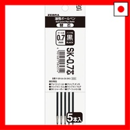 ZEBRA oil-based ballpoint pen refill SK-0.7 lead black 5 pieces P-BR-6A-SK-BK5