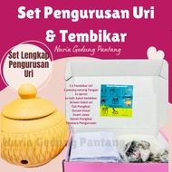 Set Pengurusan Uri dengan tembikar/Set Pengurusan Uri Lengkap/Uri Periuk Tanah/ Uri Murah/Uri Bayi/U